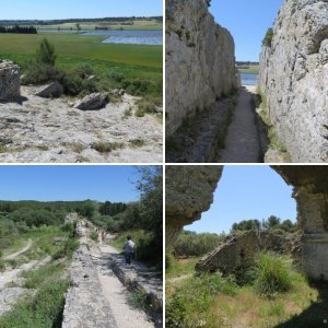 Provence, Barbegal Roman Aqueduct and Mill