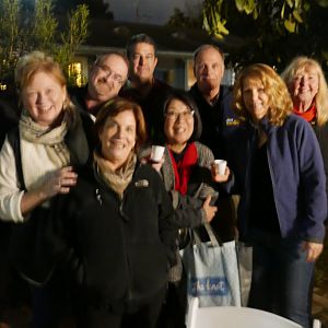 L - R: Sandi, Jerry, Colleen, Mike, Barb, Keith, Beth and Palma