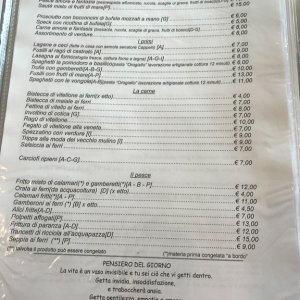 Restaurants in Italy