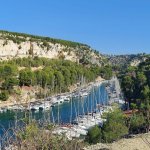 Cassis View from Senier du Petit Prince Calanque Port Miou.jpg