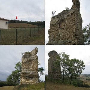 Aquitaine, Three Roman Tower in Gers