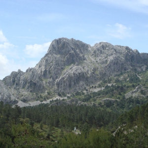 Rugged mountains