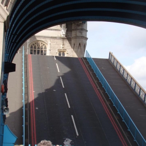 Tower bridged raised