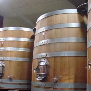 Wooden wine casks