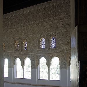 Alhambra Palace plaster ceiling