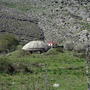 Cold war bunker, Albania