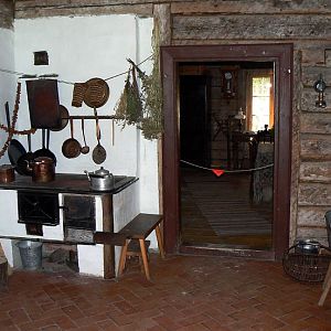 Open Air Museum Schoolmaster's Kitchen
