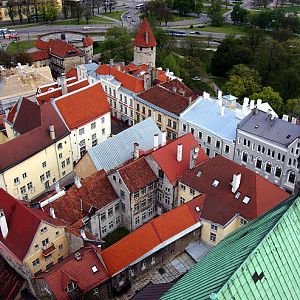 Lower Town From Oleviste Church Tower