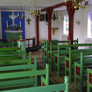 Kulusuk, Inside Church