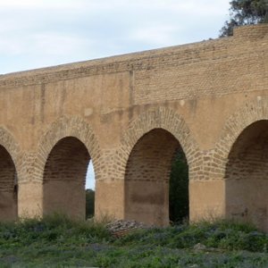 Zaghouan-Carthage aqueduct near Oudna