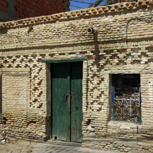 Tozeur, old brick decoration