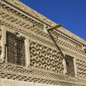 Decorative brickwork in Nefta Old Town