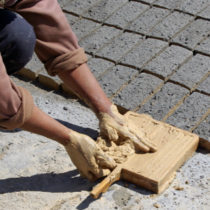 Traditional brick works, Nefta
