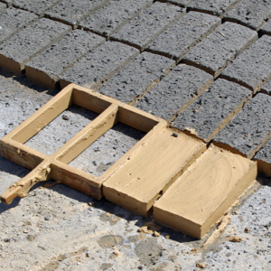 Traditional brick works, Nefta