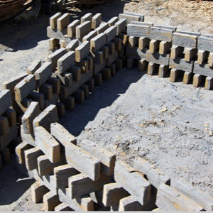Traditional brick works, Nefta