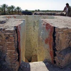 Traditional brick works, Nefta