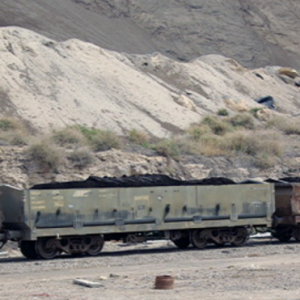 Lézard Rouge, phosphate train