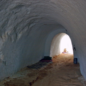 Matmata, troglodyte house