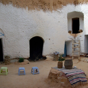 Matmata, troglodyte house