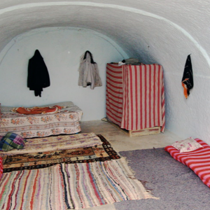 Matmata, troglodyte house