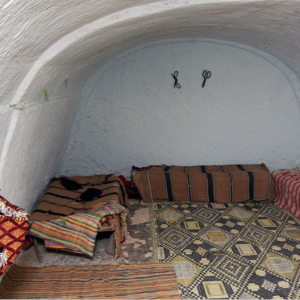 Matmata, troglodyte house