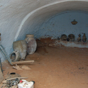 Matmata, troglodyte house