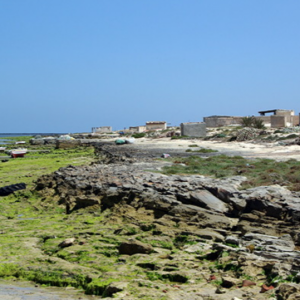 Djertba - fishing huts at Borj Jillij