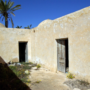 Menzel courtyard, Djerba