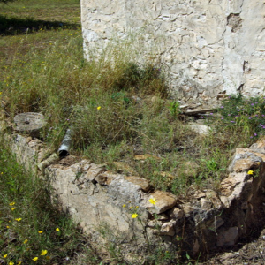 Menzel, Djerba - remains of toilet