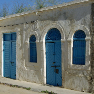 Er Riadh, the old Jewish quarter in Djerba