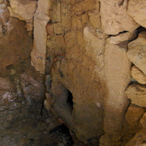 Guellala pottery - kiln stoke hole