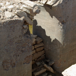 Meninx Roman site, Djerba - cross channel between cisterns