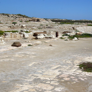 Meninx Roman site, Djerba - partially excavated area