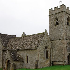 St Nicholas Church, Asthall, Gloucestershire