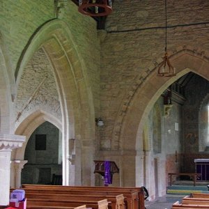 St Nicholas Church, Asthall, Gloucestershire