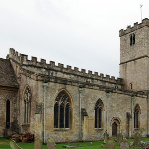 St Mary's Church, Bibury, Gloucestershire