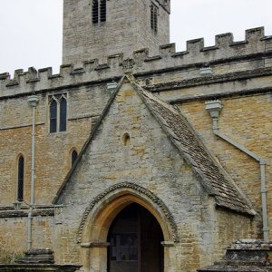 St Mary's Church, Bibury, Gloucestershire