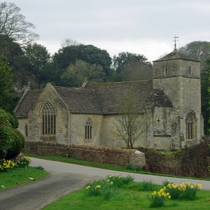 St Michael and St Martin’s Church, Eastleach St Martin, Gloucestershire