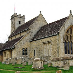 St Mary’s Church, Swinbrook, Oxfordshire