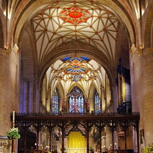 The Abbey Church of St Mary the Virgin, Tewkesbury, Gloucestershire