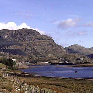 Reservoir for the pumped water storage power station at Tan y Grisiau