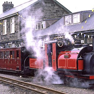 Prince at Porthmadog Harbour Station