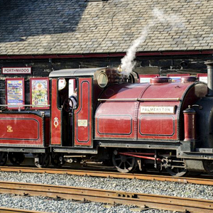 Palmnerston at Porthmadog Harbour Station