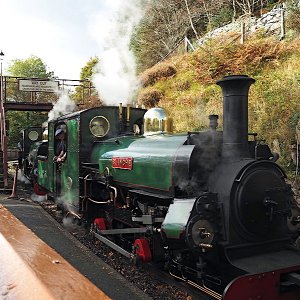 Penrhyn Quarry Loco, Blanche, at Tan y Bwlch
