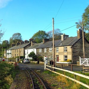 Penrhyn Station Level crossing