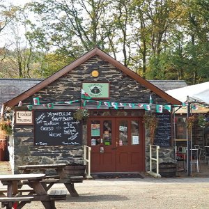Tany Bwlch station cafe