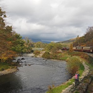 Pass of Aberglaslyn, Welsh Highland Railway