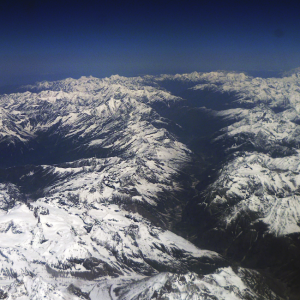 Himalayas from the air