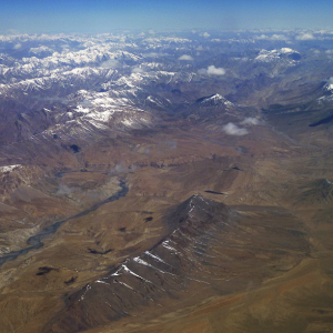Ladakh from the air