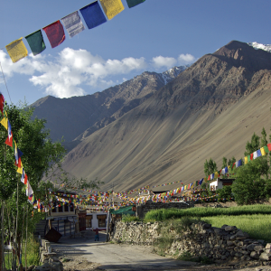 Prayer flags, Alchi